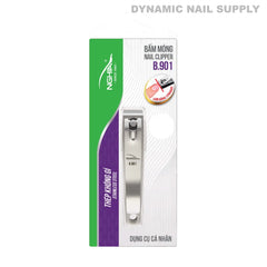 B901 - Professional Nail Clippers Straight Blade Large Stainless Steel - Remove Thick Acrylic Nails, Trimming and Creating Straight Nails