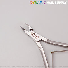 D07 - Jaw 12 - Cuticle Nippers for Nails 鈥?Super Fine Jaw Cuticle Clippers with Smooth Spring Action
