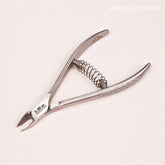 CL.S02 5MM - Professional Cuticle Nippers Spiral Springs Stainless Steel