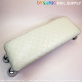 (Full-grain Small GC logo) Leather Armrest with Cushion Pillow for Pedicure Manicure (Reposabrazos Para Manicura)