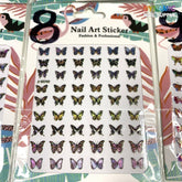 Butterfly stickers for nails art design - 8