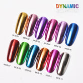 Chrome Effect Nails : Metallic Chrome Pigment for Nail Design