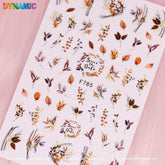 Autumn, Fall Leaves Sticker (F785)