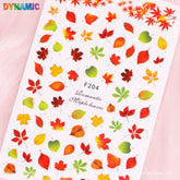 Autumn, Fall Leaves Sticker (F204)