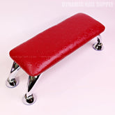 (HLA005 - Red LV Engraved) Handrest for Nails Studio Manicure and Pedicure Services (Reposabrazos Para Manicura)
