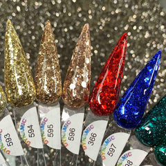 "Holiday Sparkle" Acrylic Powder Collection (Valentine's day ideas)