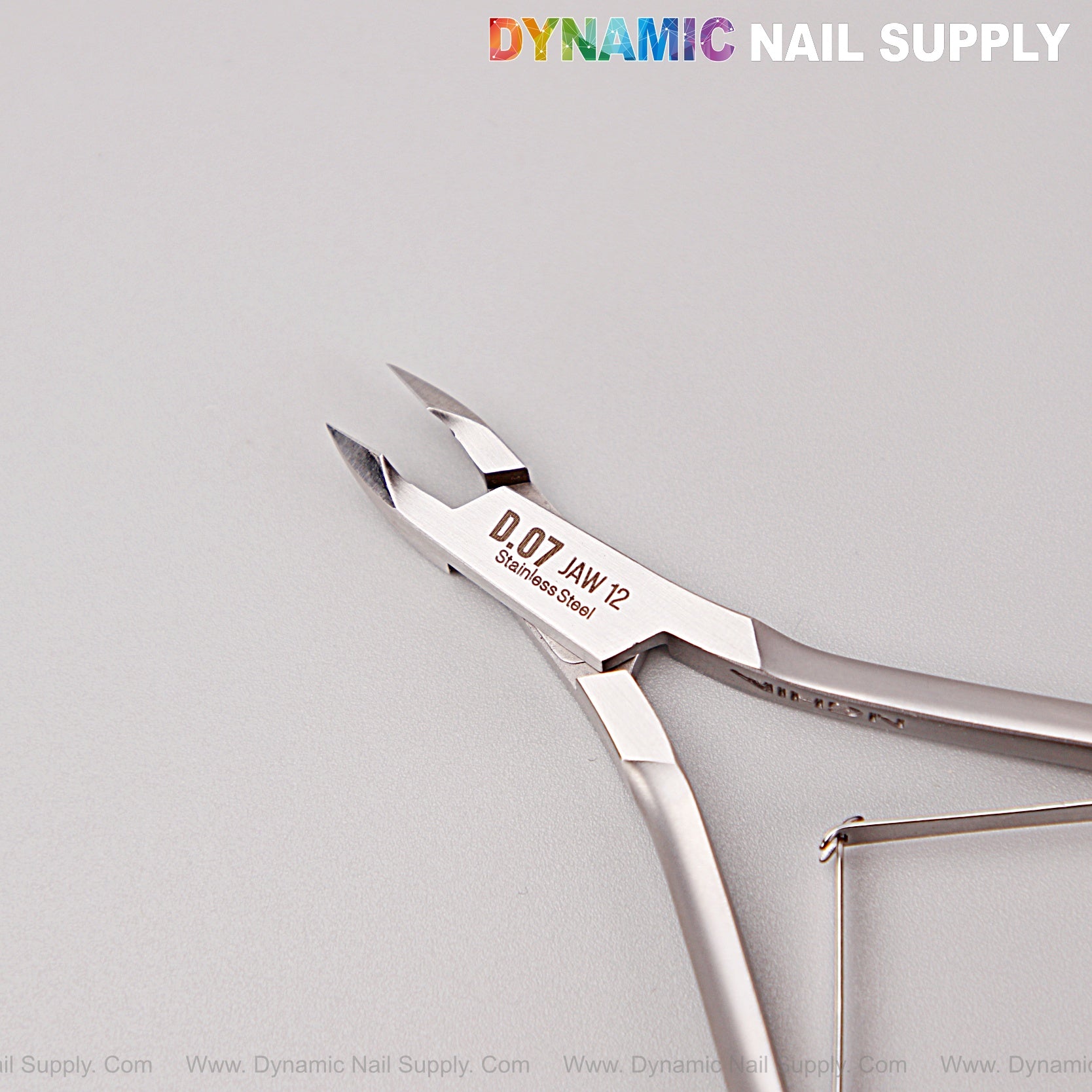 D07 - Jaw 12 - Cuticle Nippers for Nails 鈥?Super Fine Jaw Cuticle Clippers with Smooth Spring Action