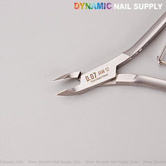 D07 - Jaw 12 - Cuticle Nippers for Nails 鈥?Super Fine Jaw Cuticle Clippers with Smooth Spring Action