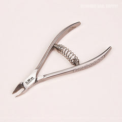 CL.S02 5MM - Professional Cuticle Nippers Spiral Springs Stainless Steel