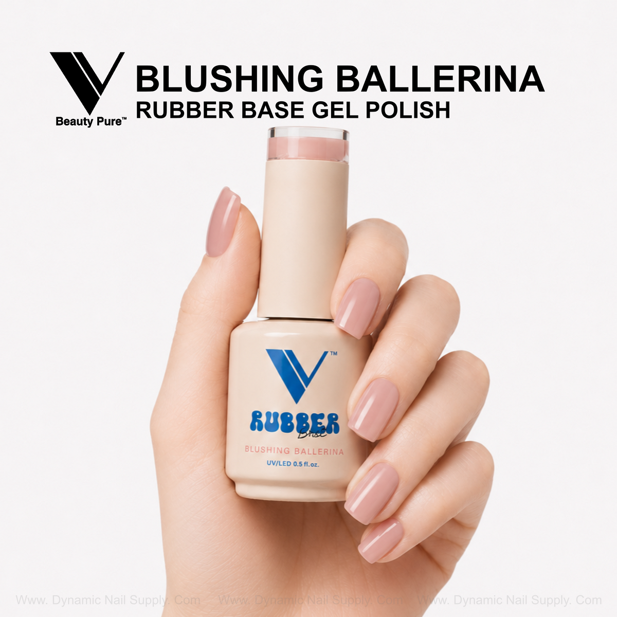 Blushing Ballerina - V Beauty Pure Rubber Base Gel Polish