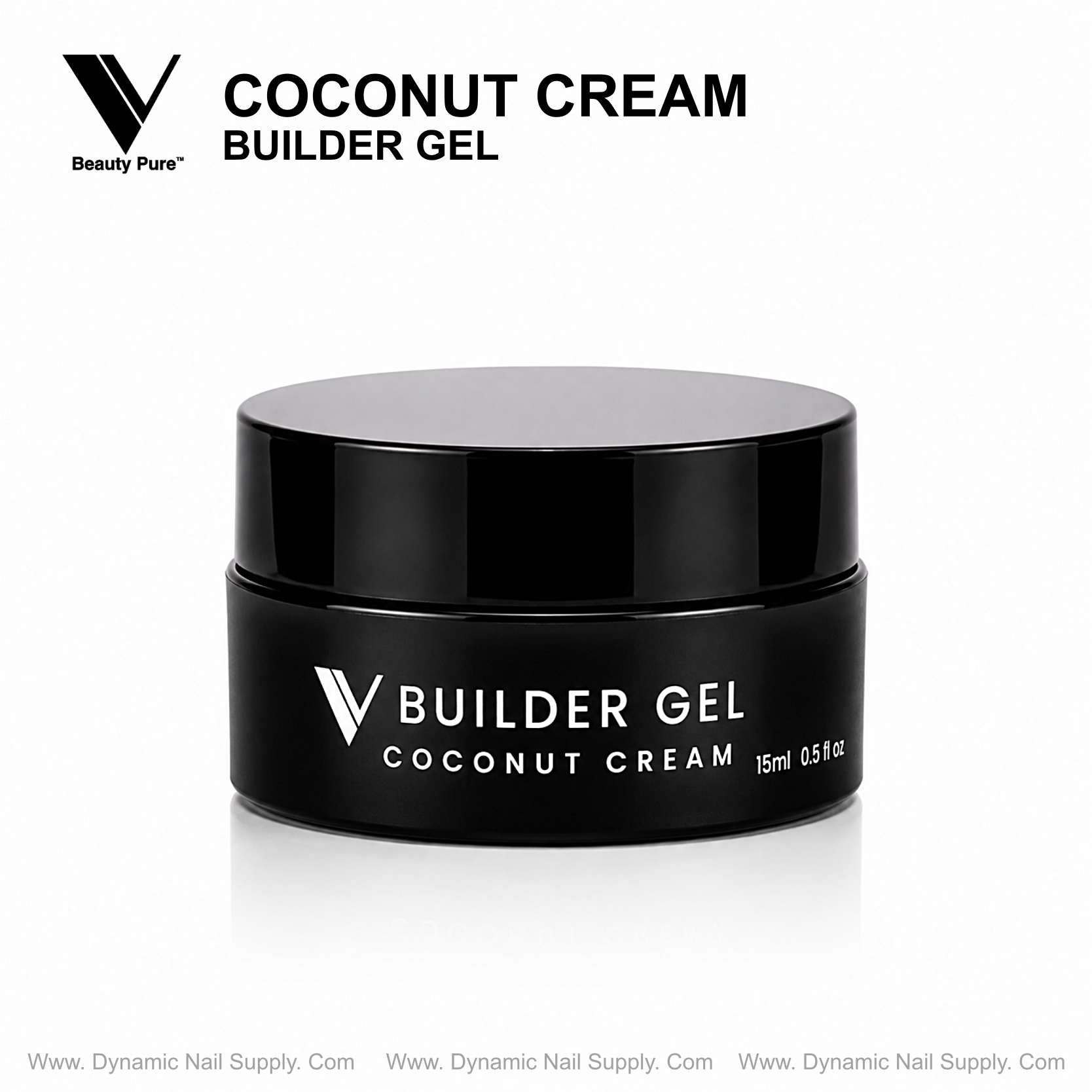 Coconut Cream - V Beauty Pure Builder Gel by Dynamic Nail Supply Official Distributor