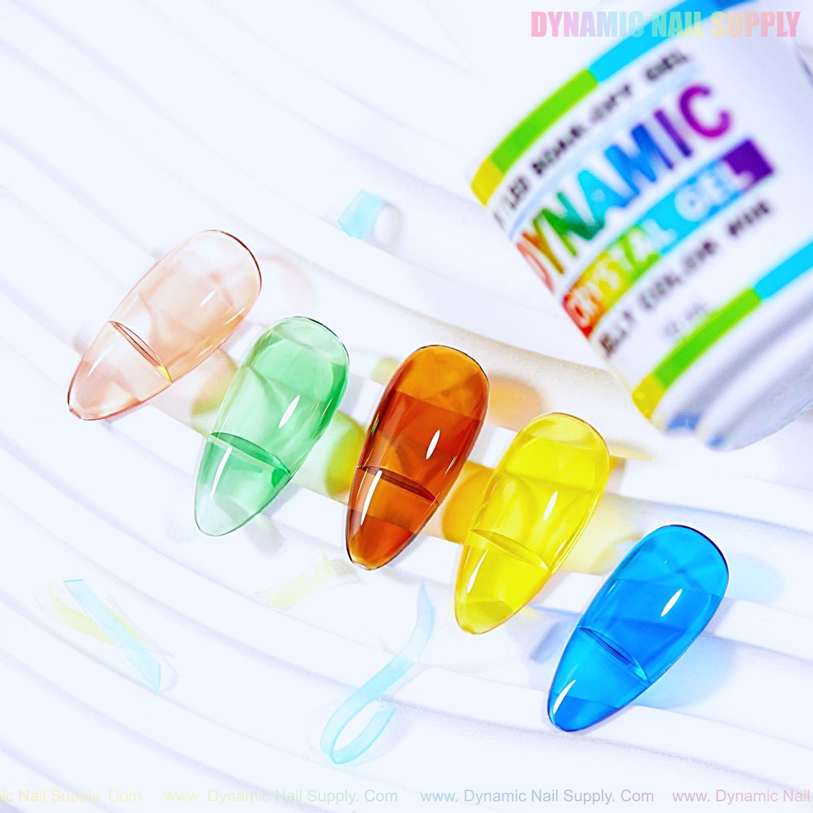 Crystal Gel Polish - Jelly Color Collection (36 sheer colors)