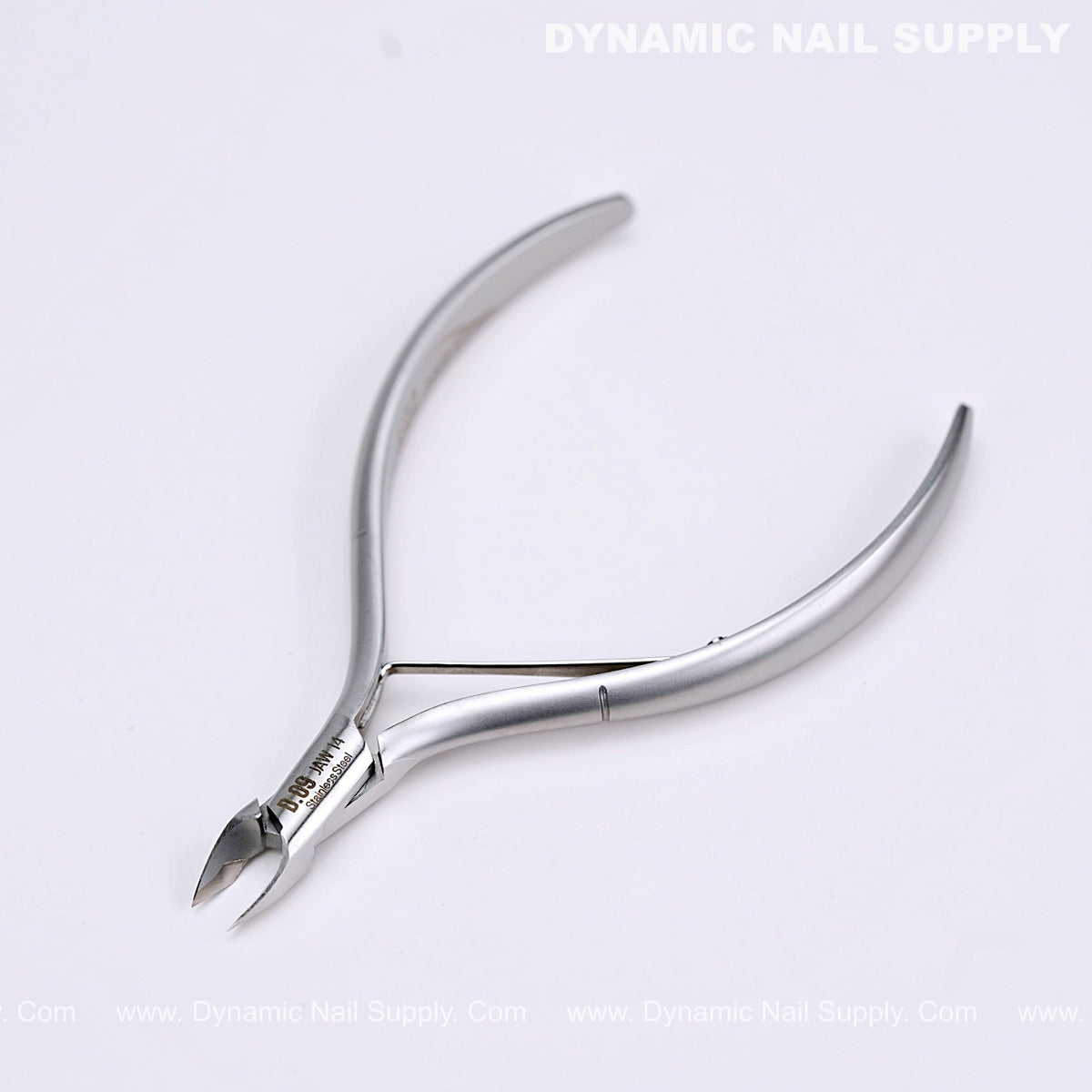 D09 - Jaw 14 - Cuticle Clippers with Grip Control 鈥?Sharp Jaw Design for Clean Cuticle Removal