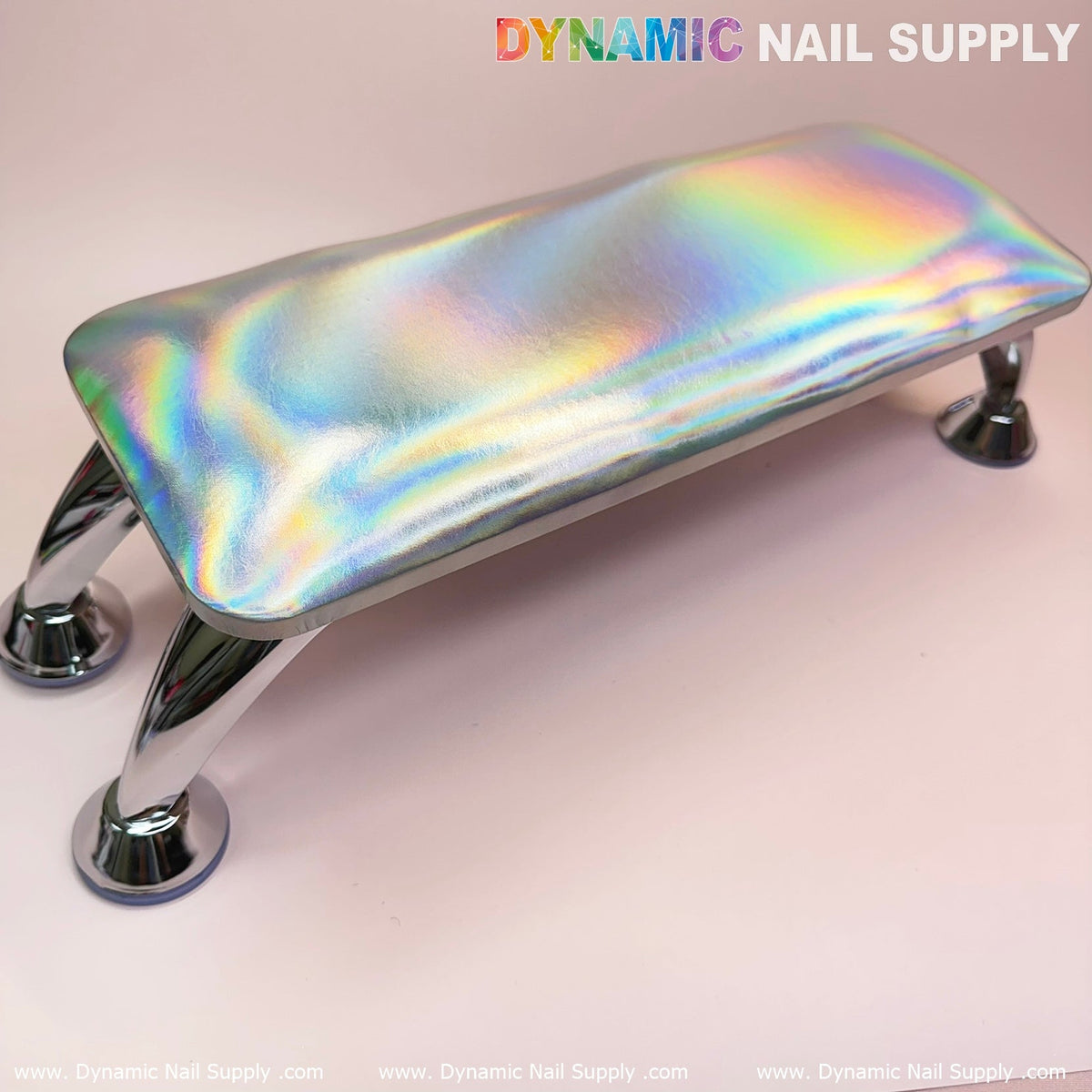 (Holographic) Leather Armrest with Cushion Pillow for Pedicure Manicure (Reposabrazos Para Manicura)