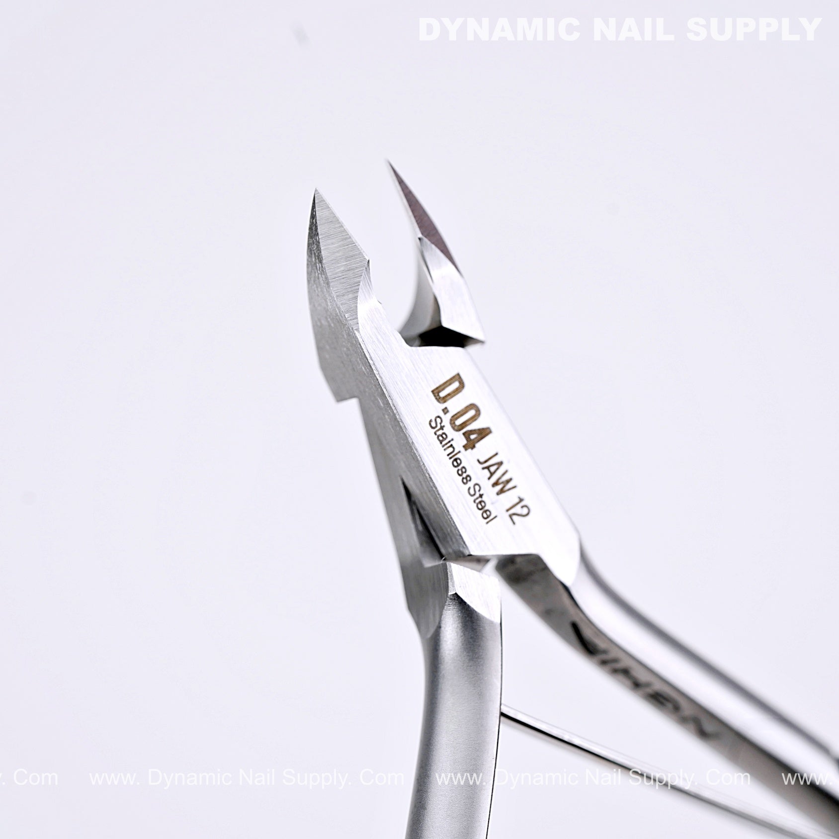 D04 - Jaw 12 - Upgraded Stainless Steel Cuticle Nippers 鈥?Ultra Sharp Dead- Skin Remover for Manicure & Pedicure