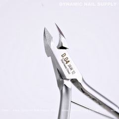 D04 - Jaw 12 - Upgraded Stainless Steel Cuticle Nippers 鈥?Ultra Sharp Dead- Skin Remover for Manicure & Pedicure