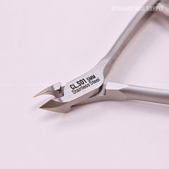 CL.S01 5MM - Professional Cuticle Nippers Spiral Springs Stainless Steel