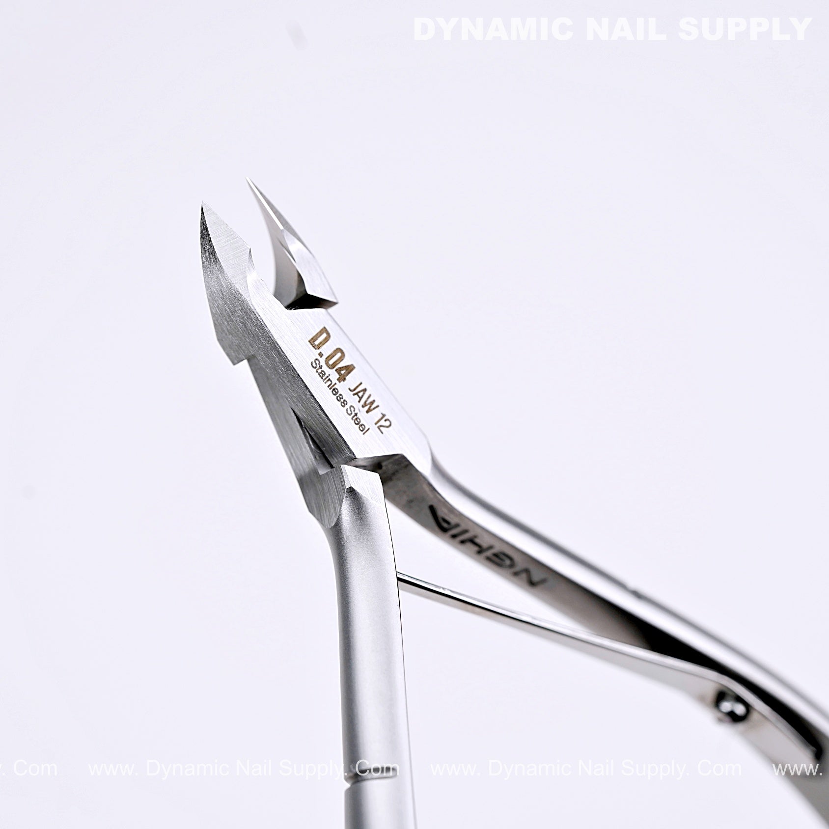 D04 - Jaw 12 - Upgraded Stainless Steel Cuticle Nippers 鈥?Ultra Sharp Dead- Skin Remover for Manicure & Pedicure