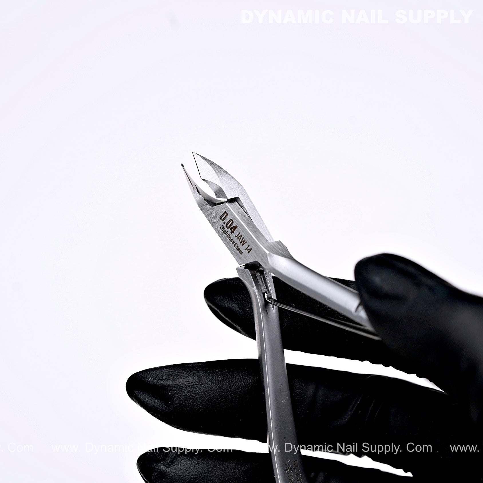 D04 - Jaw 14 - Upgraded Stainless Steel Cuticle Nippers 鈥?Ultra Sharp Dead- Skin Remover for Manicure & Pedicure