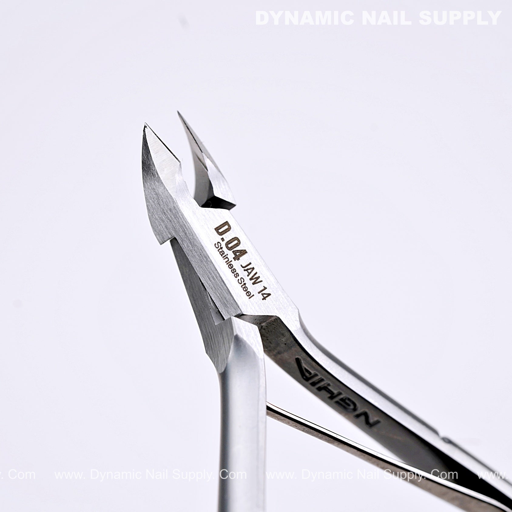 D04 - Jaw 14 - Upgraded Stainless Steel Cuticle Nippers 鈥?Ultra Sharp Dead- Skin Remover for Manicure & Pedicure