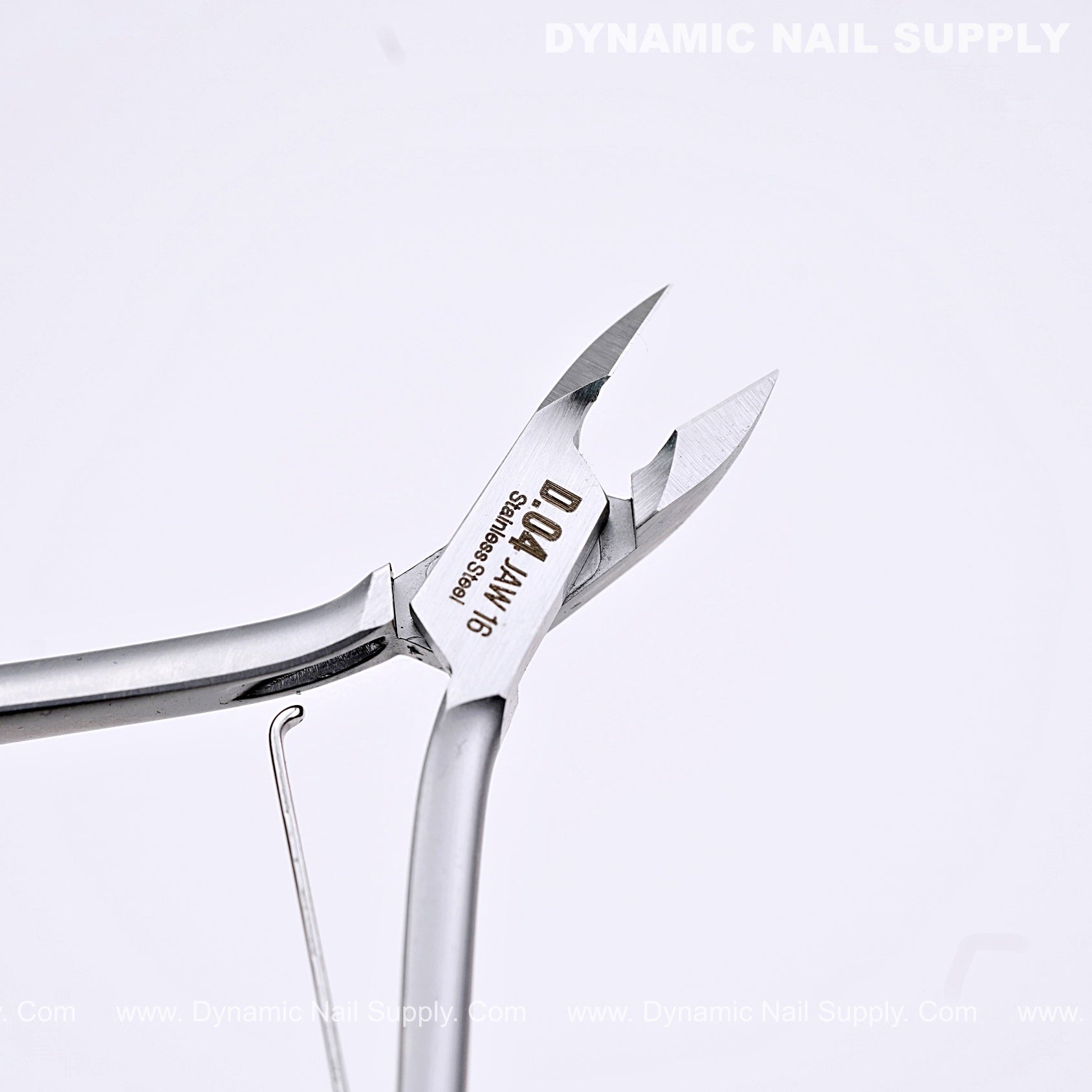 D04 - Jaw 16 - Pro Cuticle Cutter 鈥?Ergonomic Grip, Sharp Jaw for Dead Skin & Nail Care