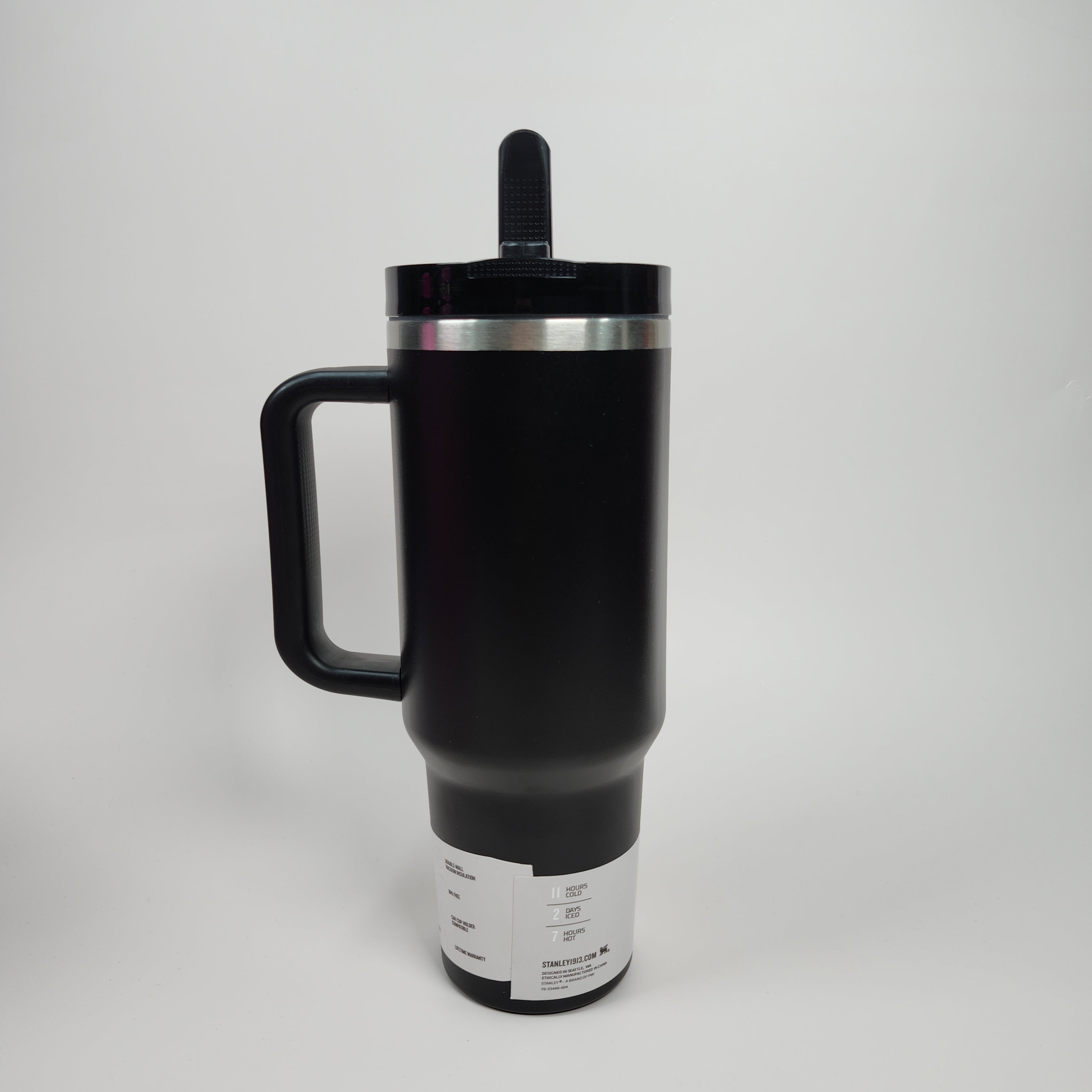 (Black) Stainless Steel Tumbler (40oz)