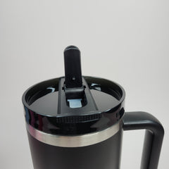 (Black) Stainless Steel Tumbler (40oz)