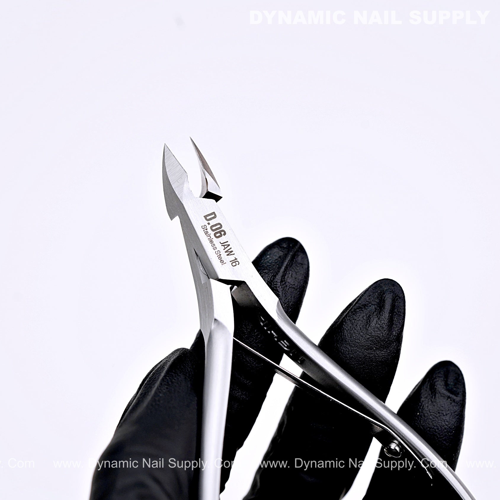 D06 - Jaw 16 - Professional Nail Nippers 鈥?Full Jaw Sharp Cuticle Cutter for Salon or Home Use