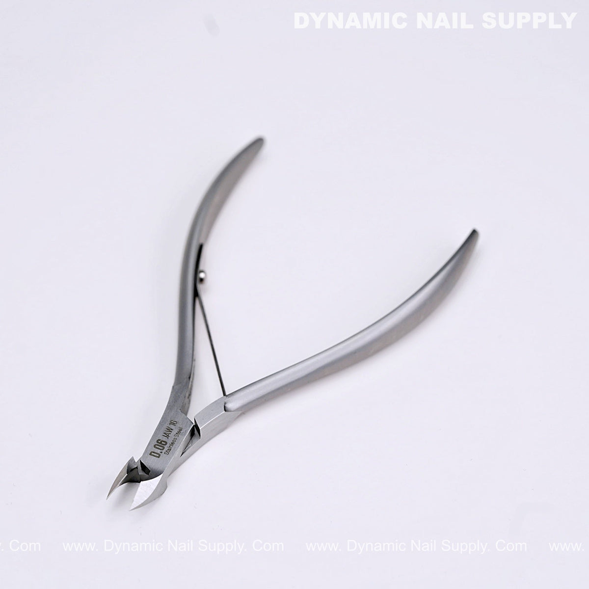 D06 - Jaw 16 - Professional Nail Nippers 鈥?Full Jaw Sharp Cuticle Cutter for Salon or Home Use