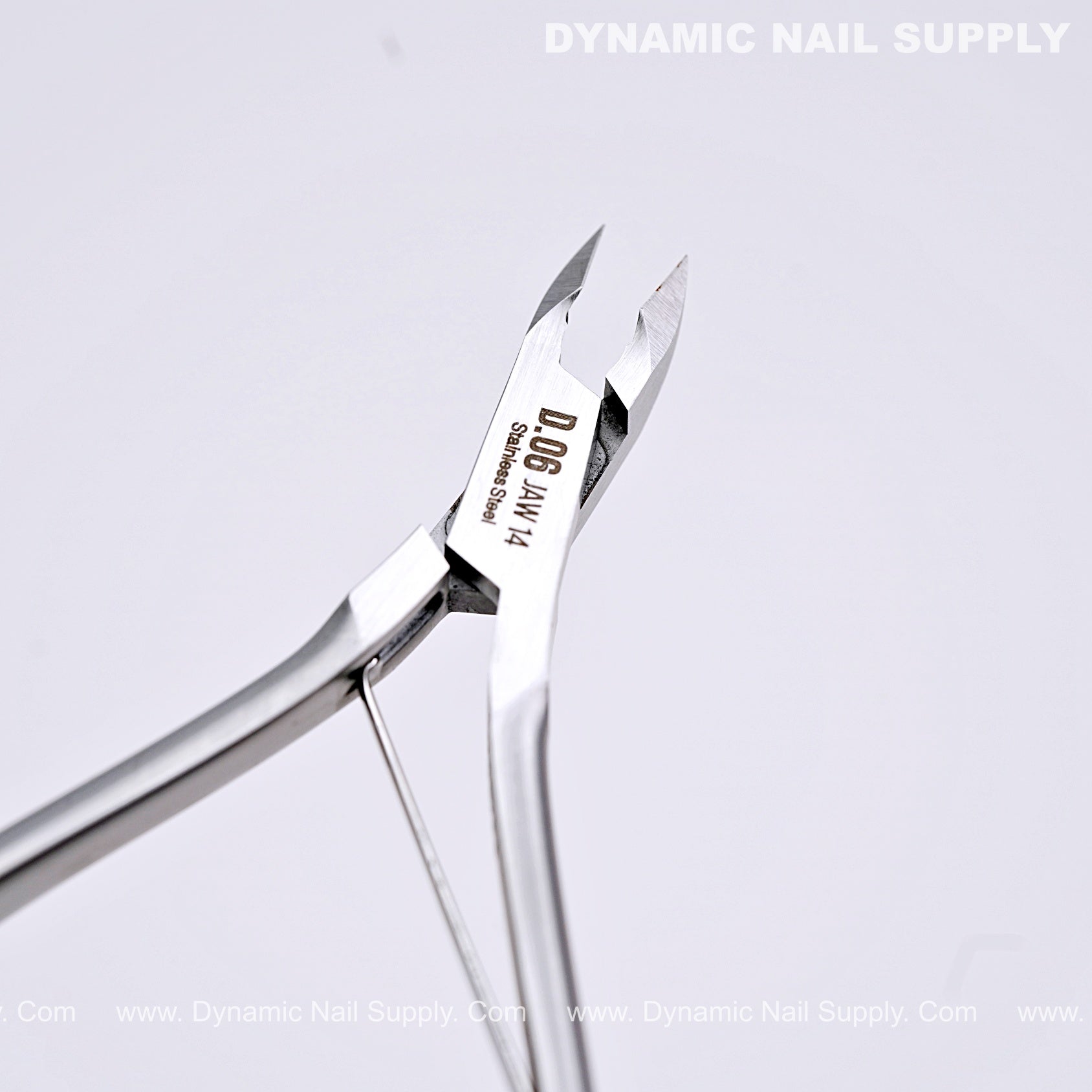 D06 - Jaw 14 - Precision Cuticle Trimmer Nippers 鈥?Heavy-Duty Dead Skin Clipper for Fingernails & Toenails