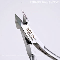 D07 - Jaw 14 - Cuticle Nippers for Nails 鈥?Super Fine Jaw Cuticle Clippers with Smooth Spring Action