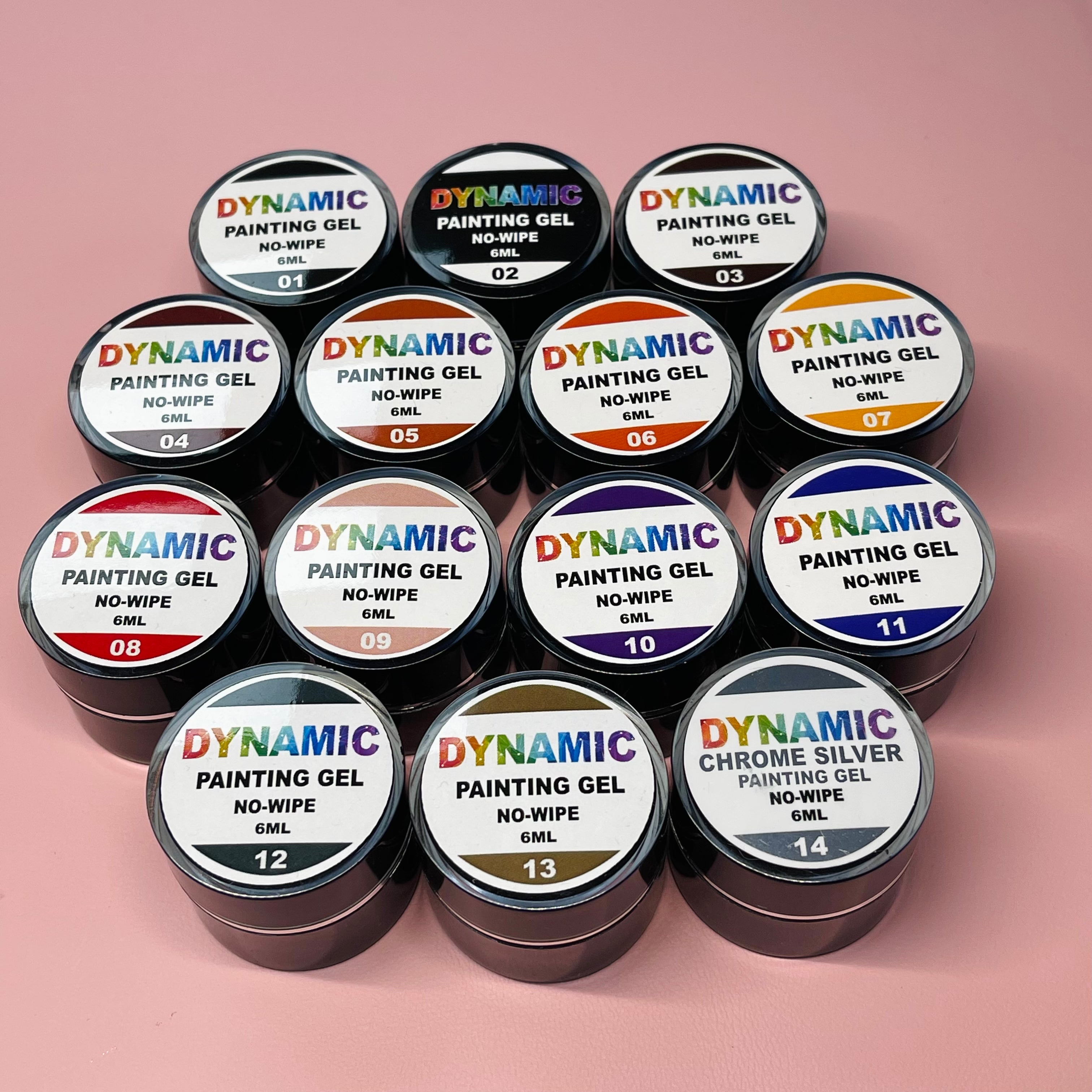 (Fall Painting Gel ) High-pigment No-wipe Gel Polish Collection 14 Fall colors