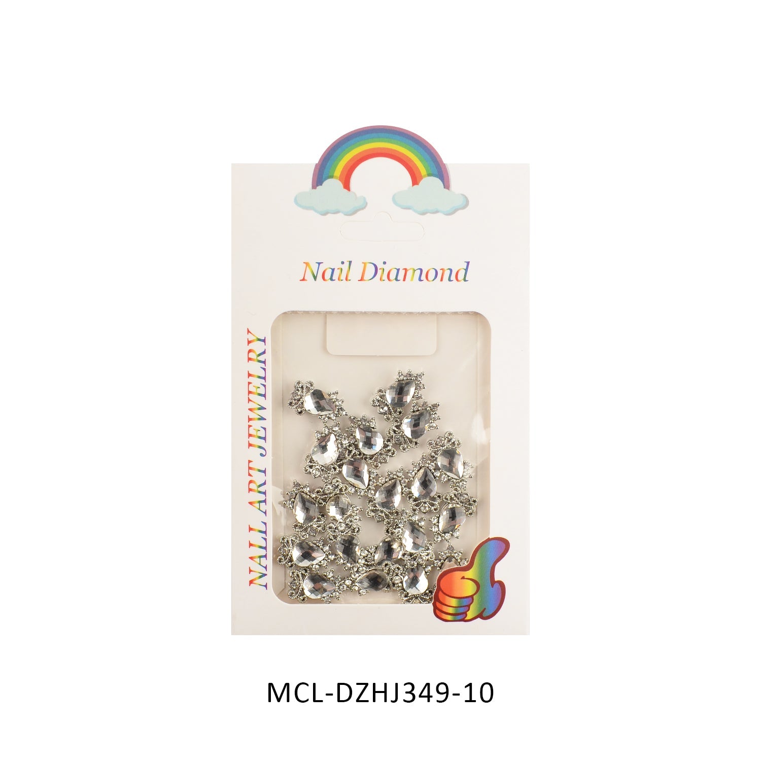 20 pcs / 1 bag of Unique shape Charms for Nails Art Design