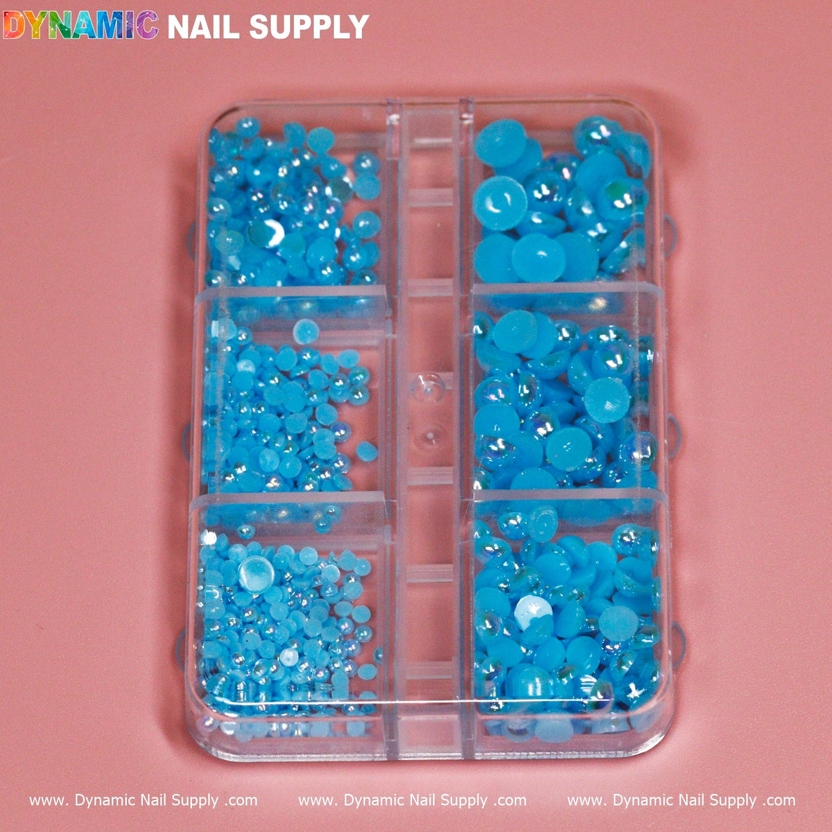 Blue Sky Ball Bead for Nails Design