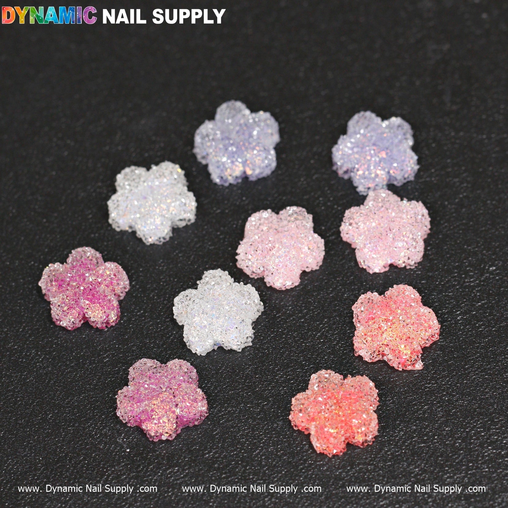 10 pcs Gummy / Sugar Candy Star Shape Design Nail Charms