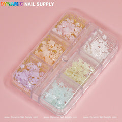 (Pastel) 3D resin Flowers for Spring Nails Art design