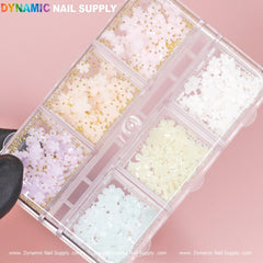 (Pastel) 3D resin Flowers for Spring Nails Art design