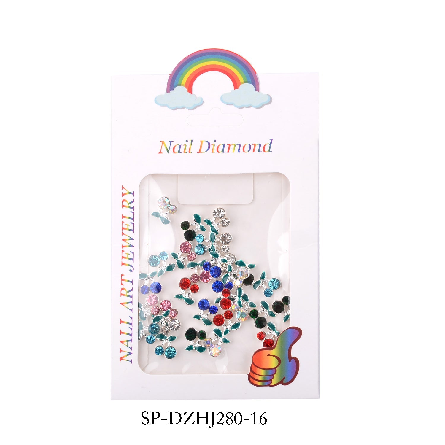 18pcs pcs Color Cherry Nail Charms (Bigger size)