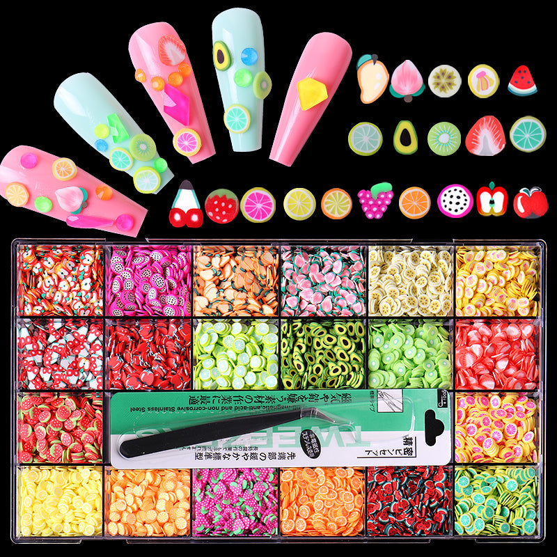 DH043 Tropical Fruit Sequins set of 20 styles
