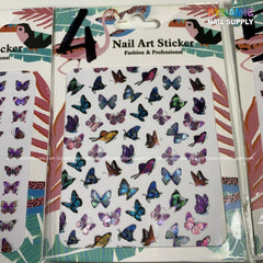 Butterfly stickers for nails art design - 4
