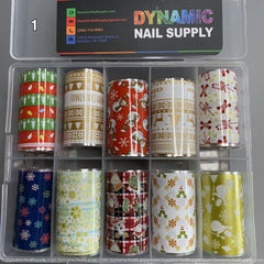 Christmas Nail Art Foils - 01