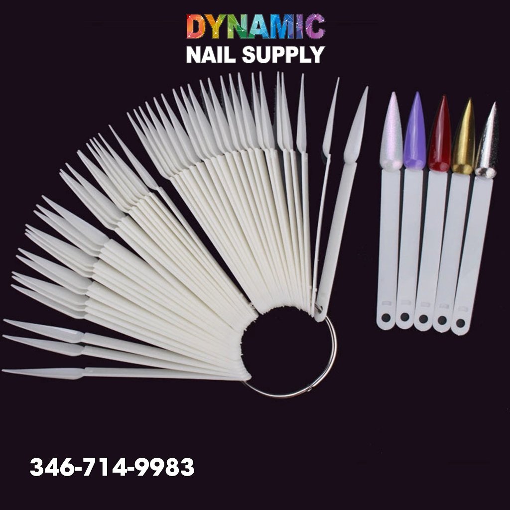 50 pcs each bag - Nails Swatches display tips - Sample display nails tips