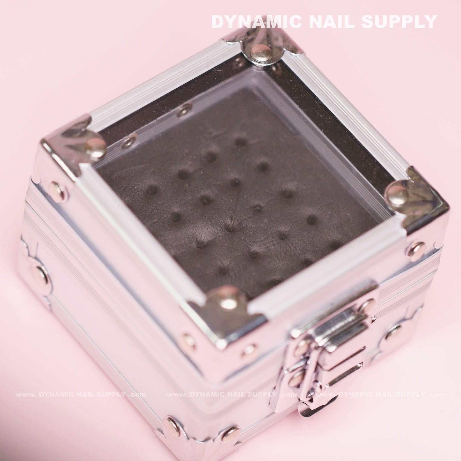 Aluminum Nail Drill Bit Storage Box 鈥?Holder for 25 carbides (Does not include bits)