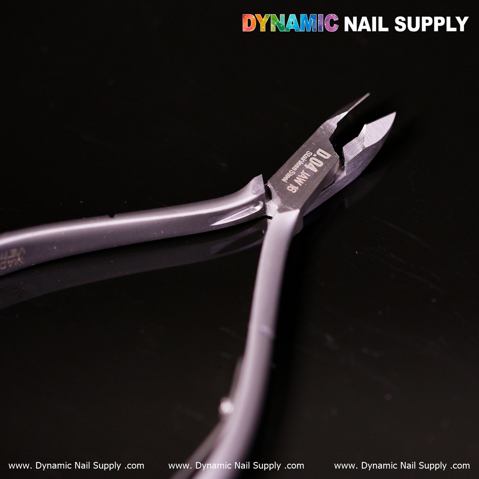 D04 - Jaw 16 - Pro Cuticle Cutter 鈥?Ergonomic Grip, Sharp Jaw for Dead Skin & Nail Care