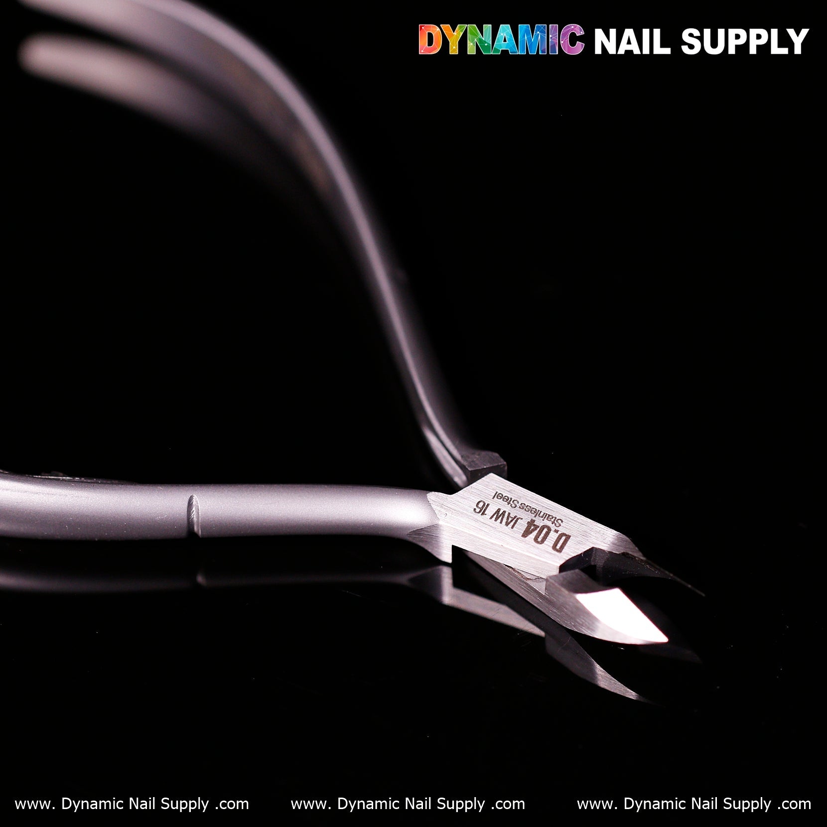D04 - Jaw 16 - Pro Cuticle Cutter 鈥?Ergonomic Grip, Sharp Jaw for Dead Skin & Nail Care