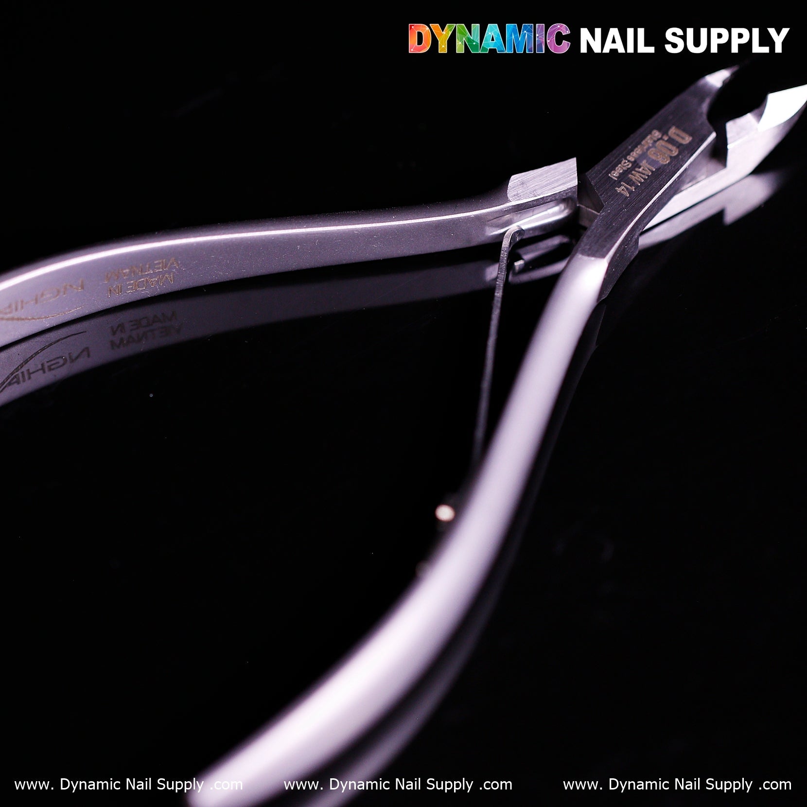 D06 - Jaw 14 - Precision Cuticle Trimmer Nippers 鈥?Heavy-Duty Dead Skin Clipper for Fingernails & Toenails