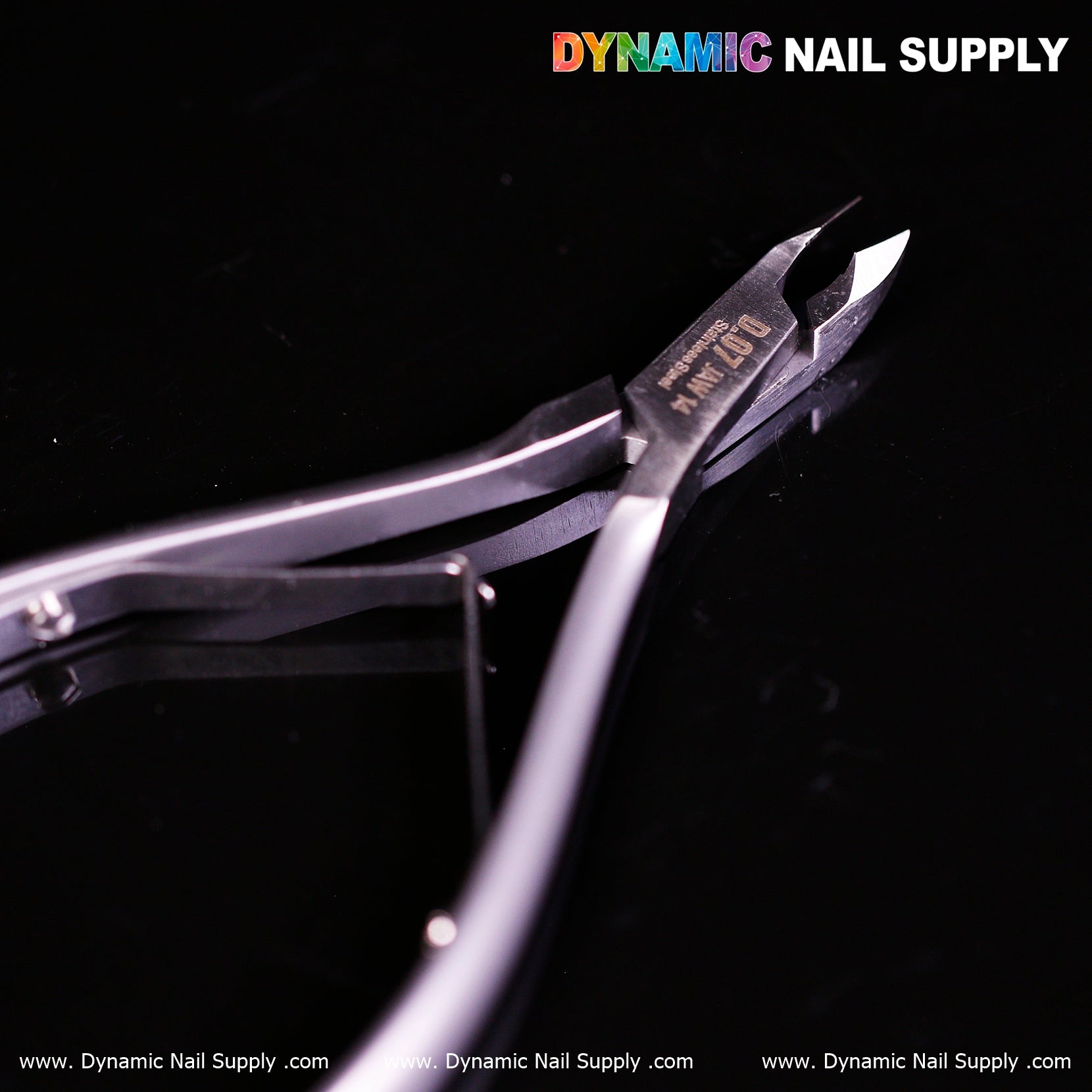 D07 - Jaw 14 - Cuticle Nippers for Nails 鈥?Super Fine Jaw Cuticle Clippers with Smooth Spring Action