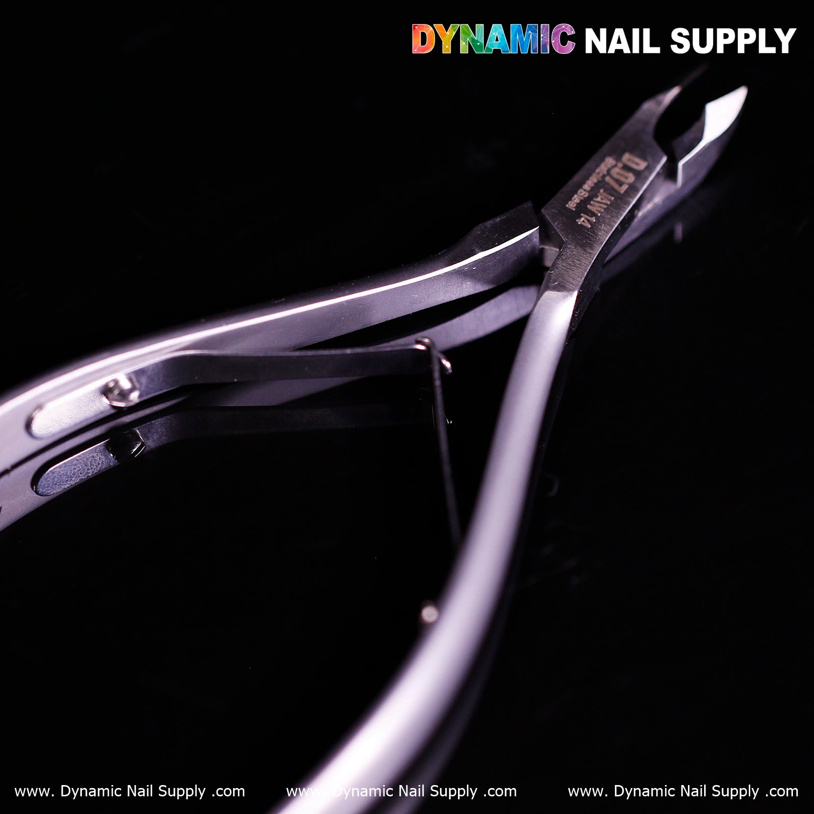 D07 - Jaw 14 - Cuticle Nippers for Nails 鈥?Super Fine Jaw Cuticle Clippers with Smooth Spring Action