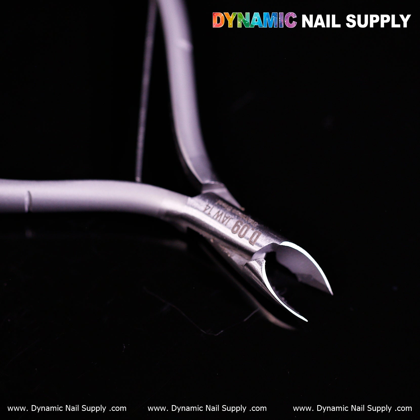 D09 - Jaw 14 - Cuticle Clippers with Grip Control 鈥?Sharp Jaw Design for Clean Cuticle Removal