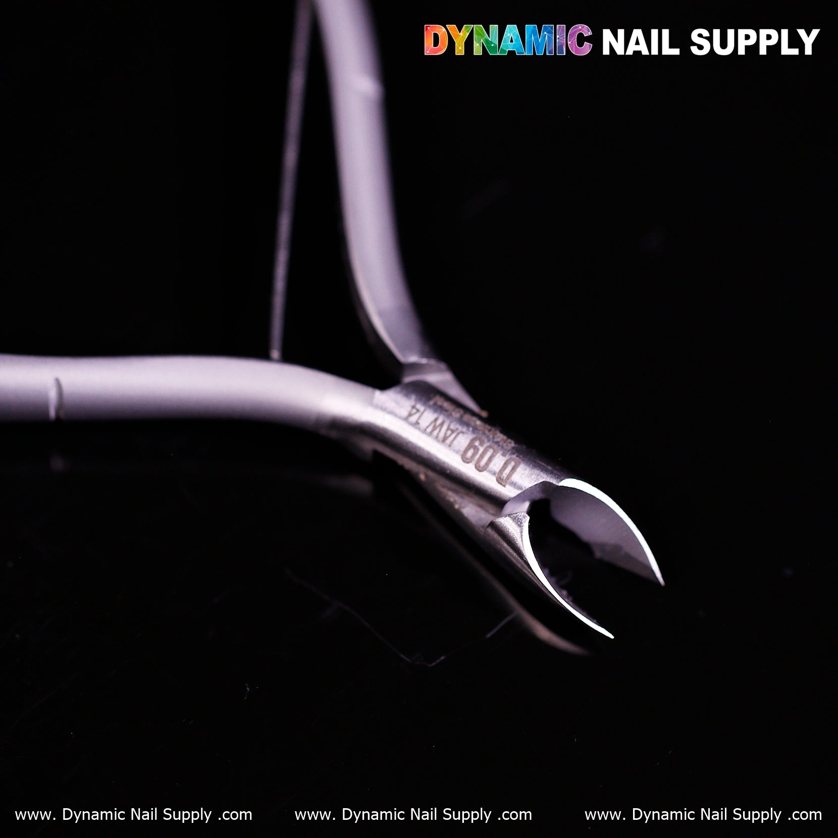 D09 - Jaw 14 - Cuticle Clippers with Grip Control 鈥?Sharp Jaw Design for Clean Cuticle Removal